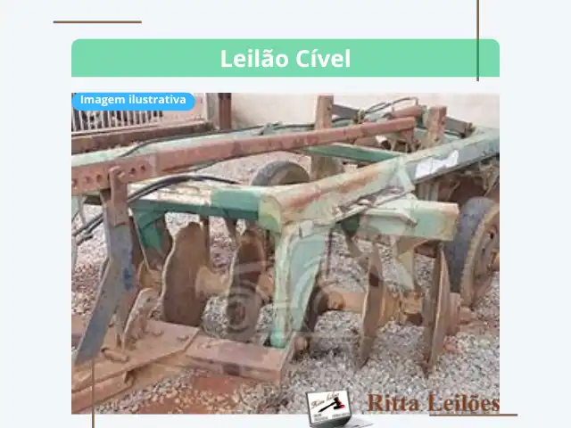 LEILÃO JUDICIAL - DIVERSOS IMPLEMENTOS AGRÍCOLAS [RESTINGA SECA/RS]