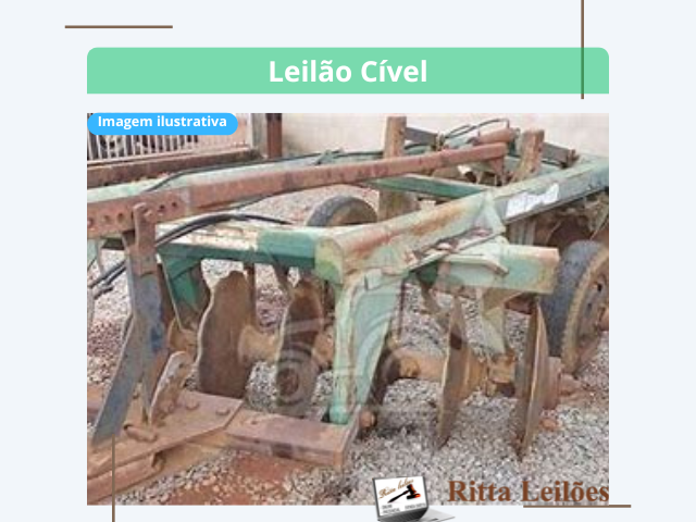 LEILÃO JUDICIAL - DIVERSOS IMPLEMENTOS AGRÍCOLAS [RESTINGA SECA/RS]